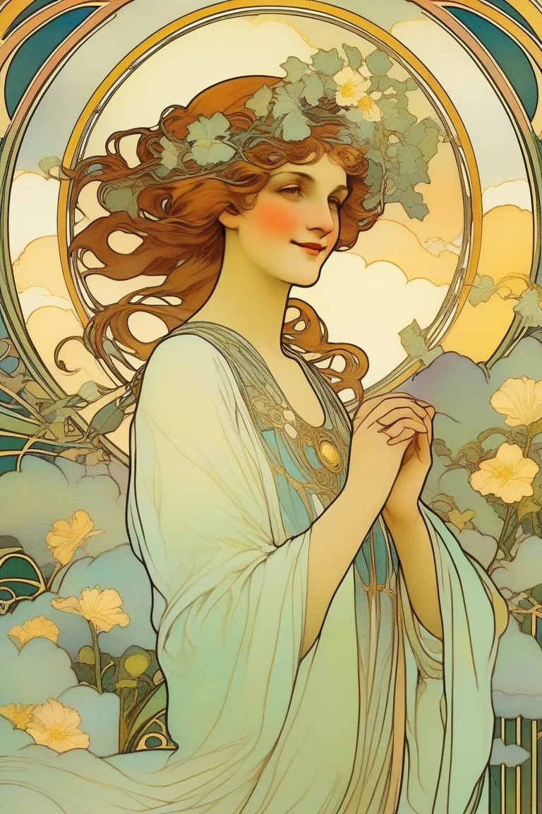 singer in a white half mask, grandes asas de anjo, vestido vermelho longo, innocence