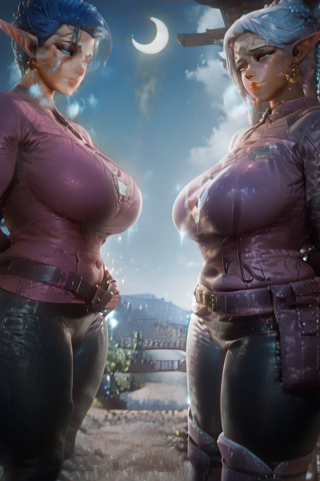 (masterpiece:1.2), (best quality), (ultra detailed), (8k, 4k, intricate),(cowboy:1.2),(highly detailed:1.2),(detailed face:1.2), (detailed background),(portrait),detailed landscape,(dynamic pose:1.2),hana 1girl, solo, ???????, short hair, holding,cleavage, ???? shoulders, green eyes, collarbone, full body, outdoors, sky, day, cloud, bag, (latex suit), handbag, off-shoulder (((full body))) , (((???? pose, model pose, standing pose)))((Huge ????:1.5)) (Gigantic Sagging ???????:1.5)((ndersized bra:1.3) view from back (big ???:1.3)