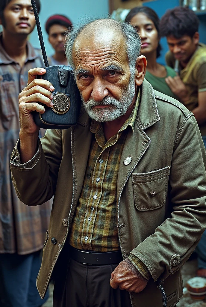 arafed man carrying a large umbrella in a city square, japan soldier in world war 2, hong kong 1 9 5 4, inspired by Alfred Eisenstaedt, tourist, by Sun Junze, carrying a guitar, by John Keane, carrying mosin on back, by Shigeru Aoki, historical photography, fan ho photography, post war style, carrying a rifle