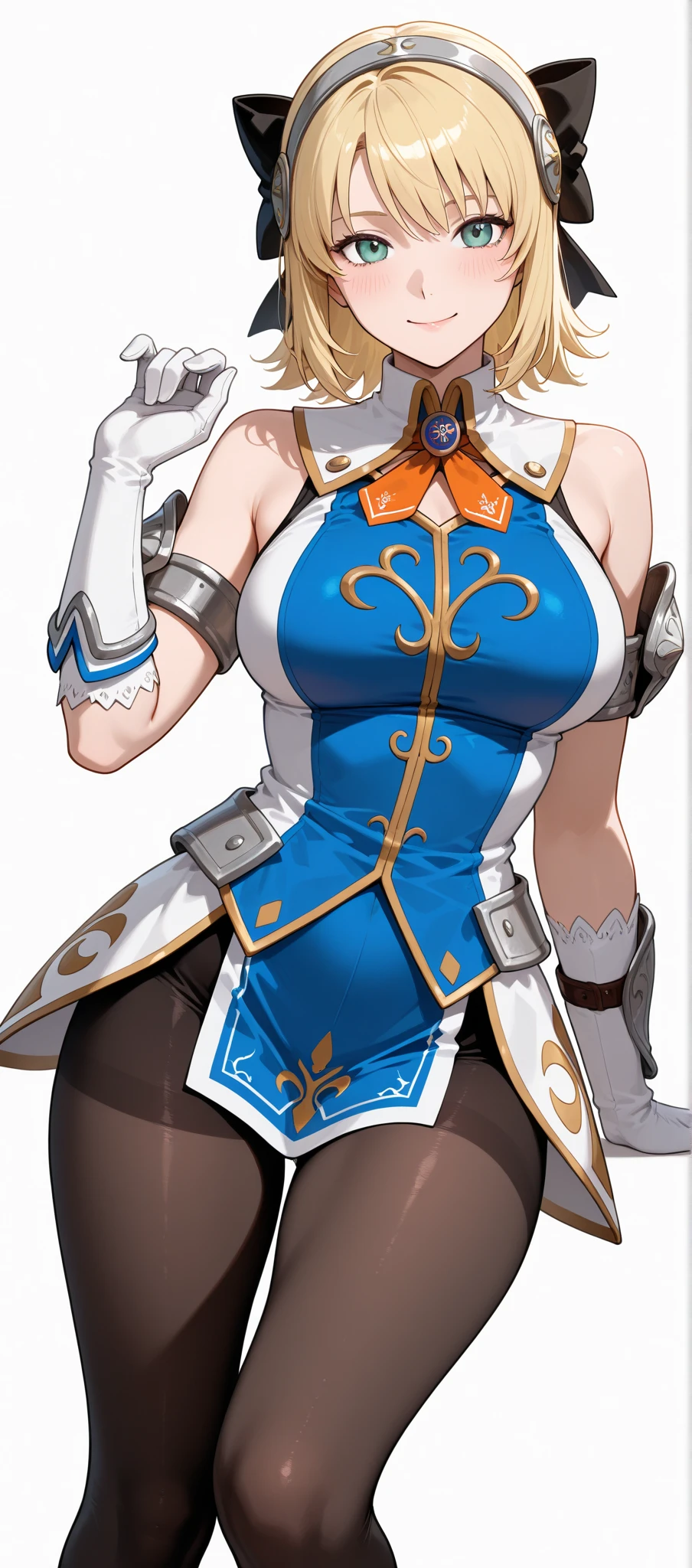 <lora:PonyXL_-_Shon_Howell_Style - Epoch 8:0.75> 1girl, female focus, solo, pinup,  <lora:SC4Cass_t8:0.9> 1girl, cassandra alexandra, blonde hair, green eyes, large breasts, cleavage, thigh boots, elbow gloves,, source_cartoon, score_9, score_8_up, score_7_up, score_6_up, score_5_up, score_4_up,