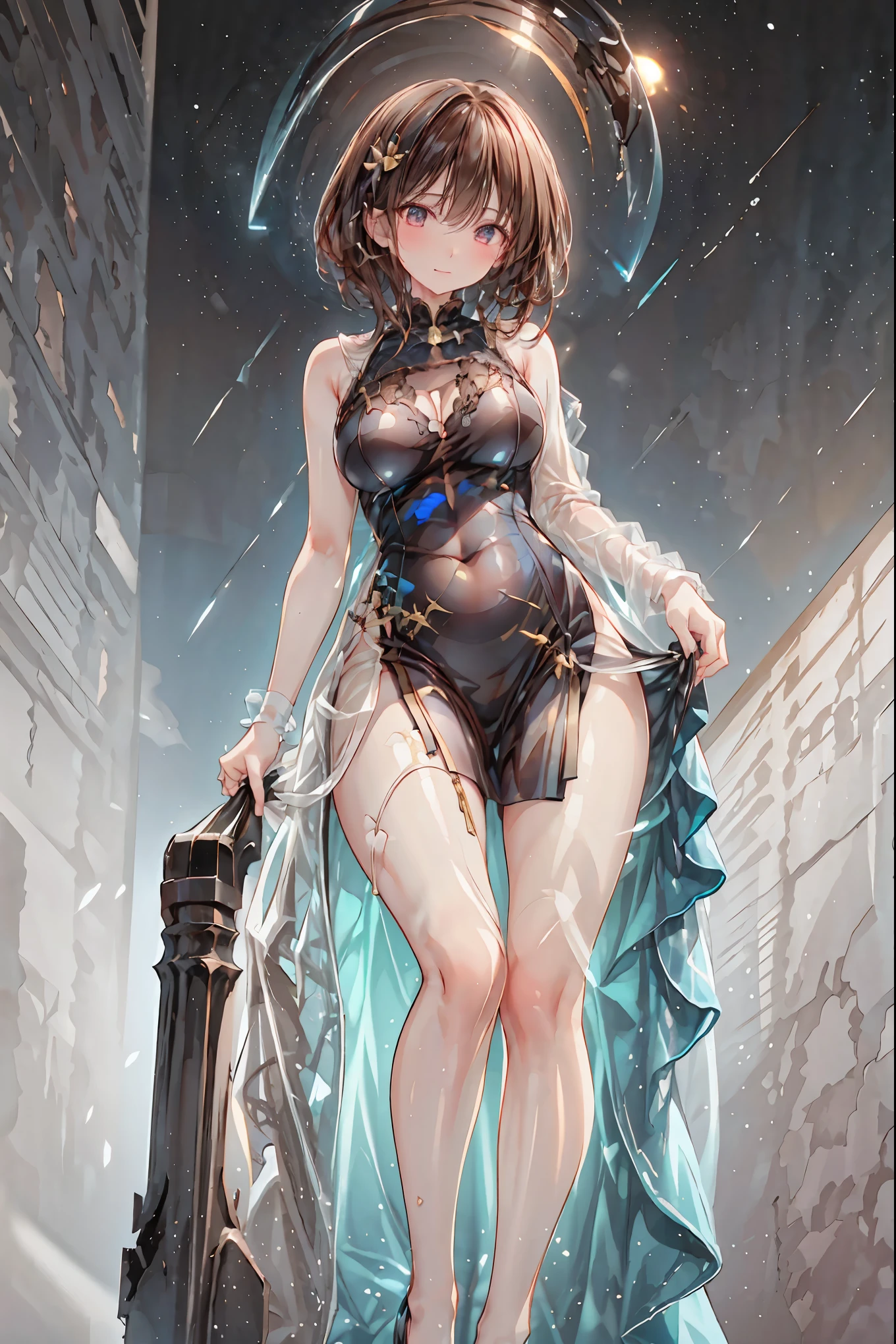 Latex Female Body Silhouettes, look, Shiny Latex Material Sticking to the Body,((from below:1.2)),Bust Shot, ((最High Quality)), (very detailed), (High Definition CG Composite 8K Wallpaper), 高いly detailed, 高い-definition raw colbor photos, professional photography, Depth of Written Boundaries,Dark, Smoky Hazardous Environments, bright spotlight, Red or Black Tones, High Quality,4K,Realistic,Professional,EXTREME DETAILS,Vivid Colors,Bokeh Style,((Top of the big bell tower)),Lithuanian, ((In Vilnius)), ((Vilnius Cathedral)) and ((Gediminas Tower)) ,Background,((Cathedral Square)),Cumulonimbus,contrail、perfect hands、perfect finger、perfect palm 、Perfect Nails、Perfect Thumb 、perfect index finger 、perfect middle finger、perfect ring finger、perfect little finger、perfect textured hand