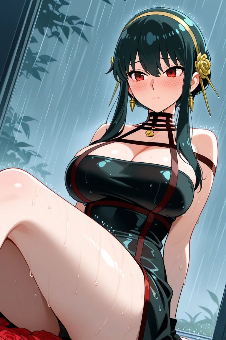 1womanl，43 yeas old，A MILF，MILF，????????????，??????????? Thin waist，long leges，plumw，Raised ????，Pornographic exposure， solo，Combat posture，（Background with：Deep in the bamboo forest，Ground area water，lotuses，lotus flower，the rainforest，）Snow-white skin， She has long pink hair，Long hair flutters in the wind，Redlip，Expression of anger，seen from the front， hair straight， mostly cloudy sky，（（（tmasterpiece），（Very detailed CG unity 8K wallpaper），best qualtiy，cinmatic lighting，detailed back ground，beatiful detailed eyes，Bright pupils，（Very fine and beautiful），（Beautiful and detailed eye description），Black eyes，Redlip，ultra - detailed，tmasterpiece，）），facing at camera，（The upper part of the body），A high resolution，ultra - detailed），，revealing ???????，???? ?????????，sexyposture，Camel toes，Flushed complexion，frontage，sailors，Sailor's cap，（Wearing：white highnecksweater，black colored leggings）