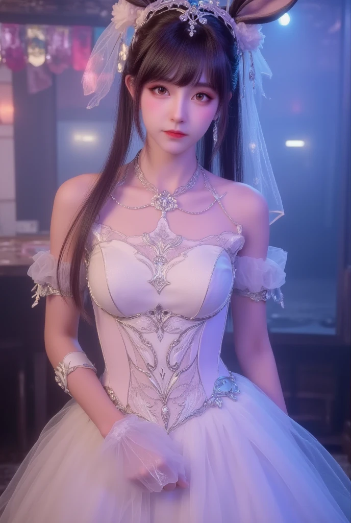 hyper HD, retinas, Masterpiece, ccurate, Anatomically correct, Textured skin, Super detail, High details, High quality, Best quality, A high resolution, 8K, ( Photorealistic ), Symmetrical, ( Bokeh photos ), Cinematic light, model, 1girll, 1 side, in beach, Sunlight, { Daytime | }, { a variety of poses | }, { standing | } the extremely tense and dramatic pictures, the moving visual effects, ( Smaller :1.1 ), ( Small :1.4 ), { Bob cut | halfupdo }, ( highly detail face:1.2 ), Green eyes, { Smile | Serious }, { white sundress | },C cup,The upper part of the body