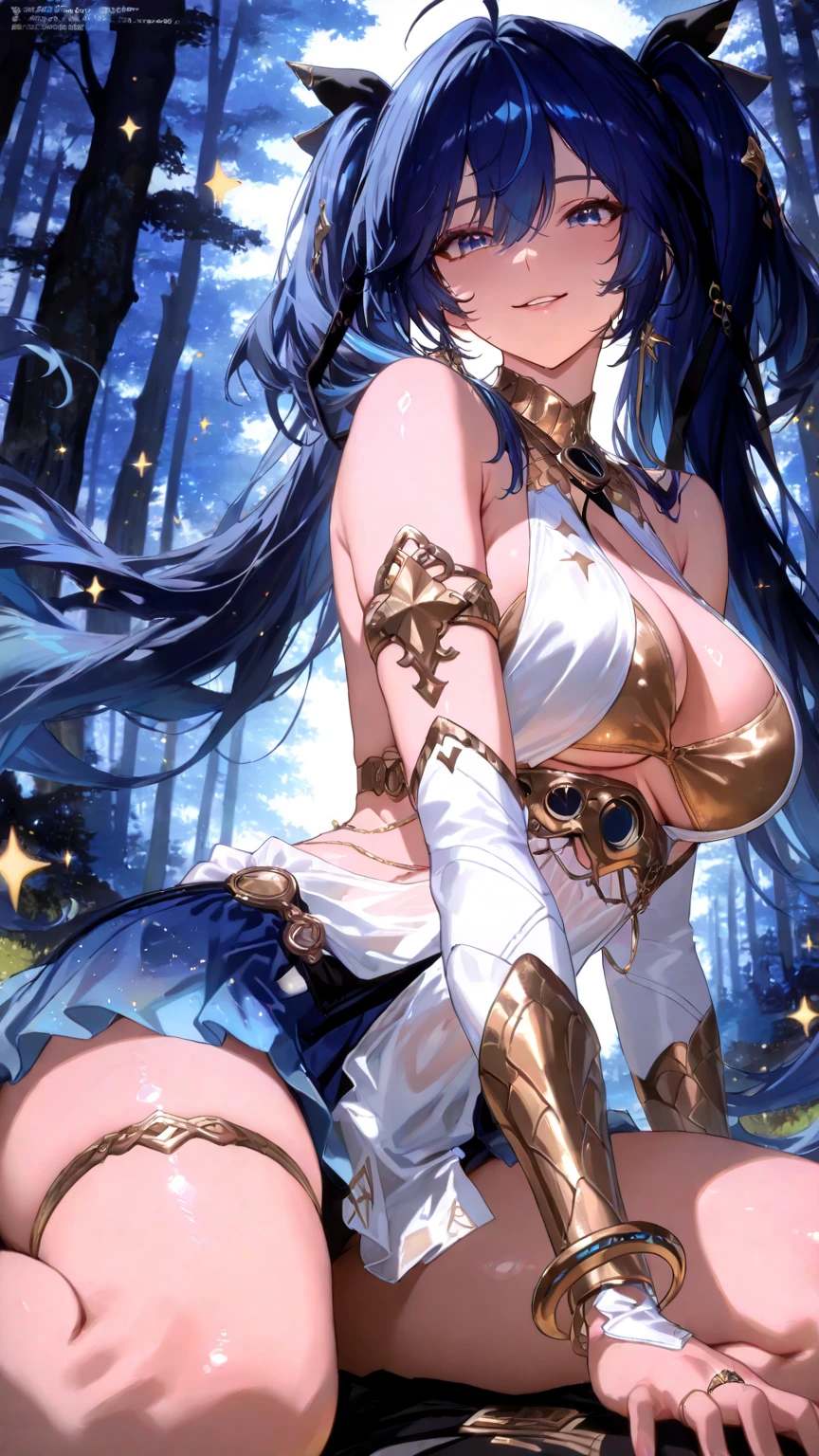 anime、最high quality, high quality, 8K、High resolution,Highest quality、solo、Open Mouth Smile、Arafe woman wearing a white hikini with wings, super Wide Angel, Majestic angel all over the body, animeの女神, Wide Angel, Angela White, chic, Spectacular angles and poses, 美しく魅力的なanimeの女性, Huge and stunning goddess shots, Angel Knight Girl, Tall female angel, She has angel wings on her back, Highly detailed goddess shot