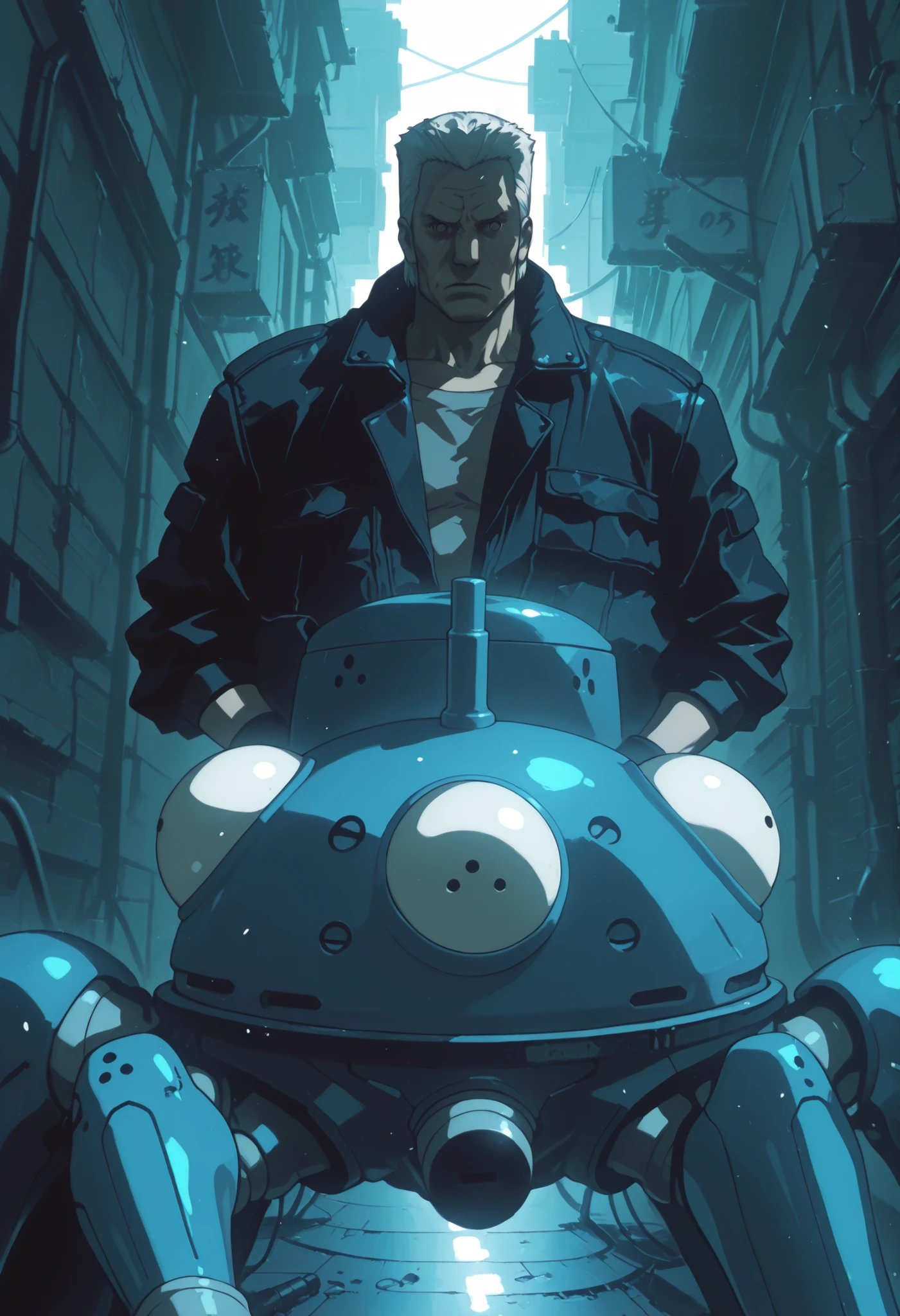Batou\(ghost in the shell\), Tachikoma\(ghost in the shell\),
