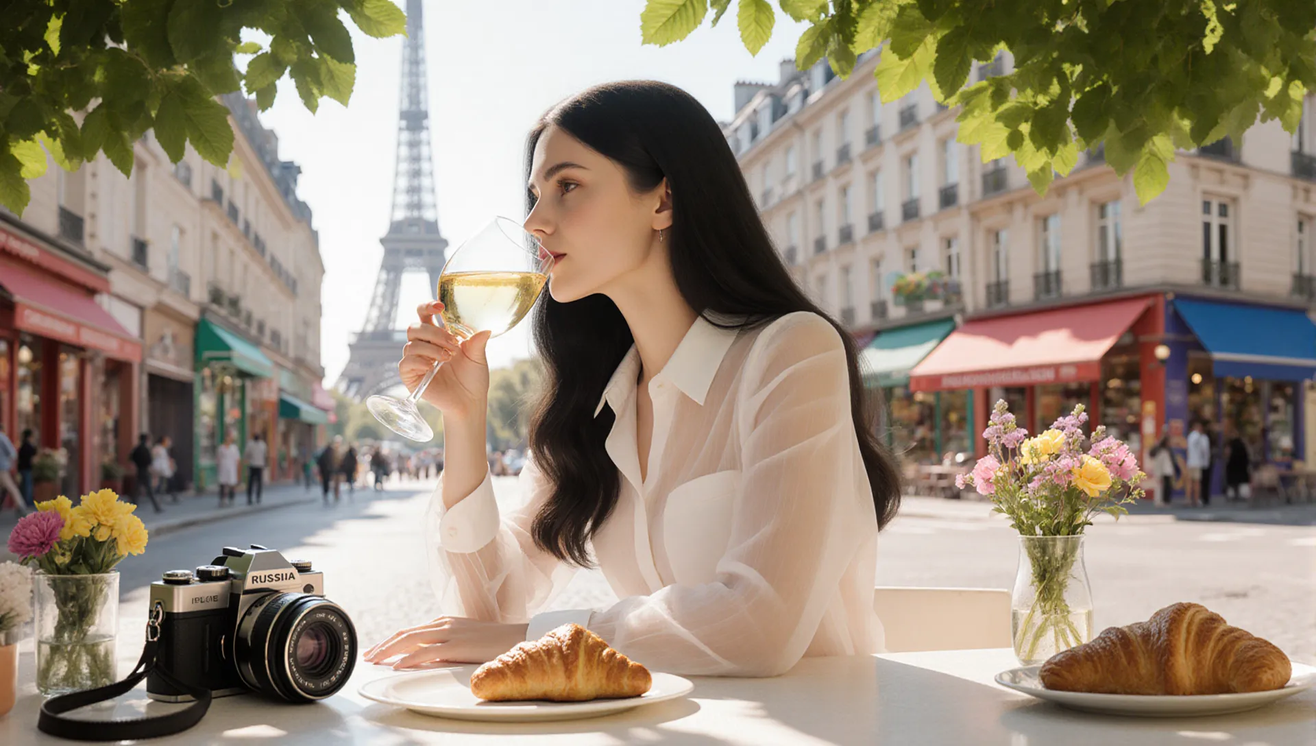 Paris Kafesindeki Kız