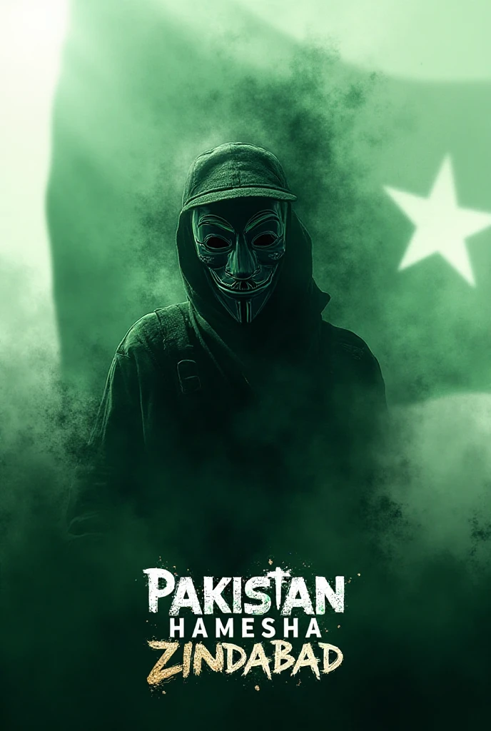 Pakistani flag is a
 prisoner of America flag