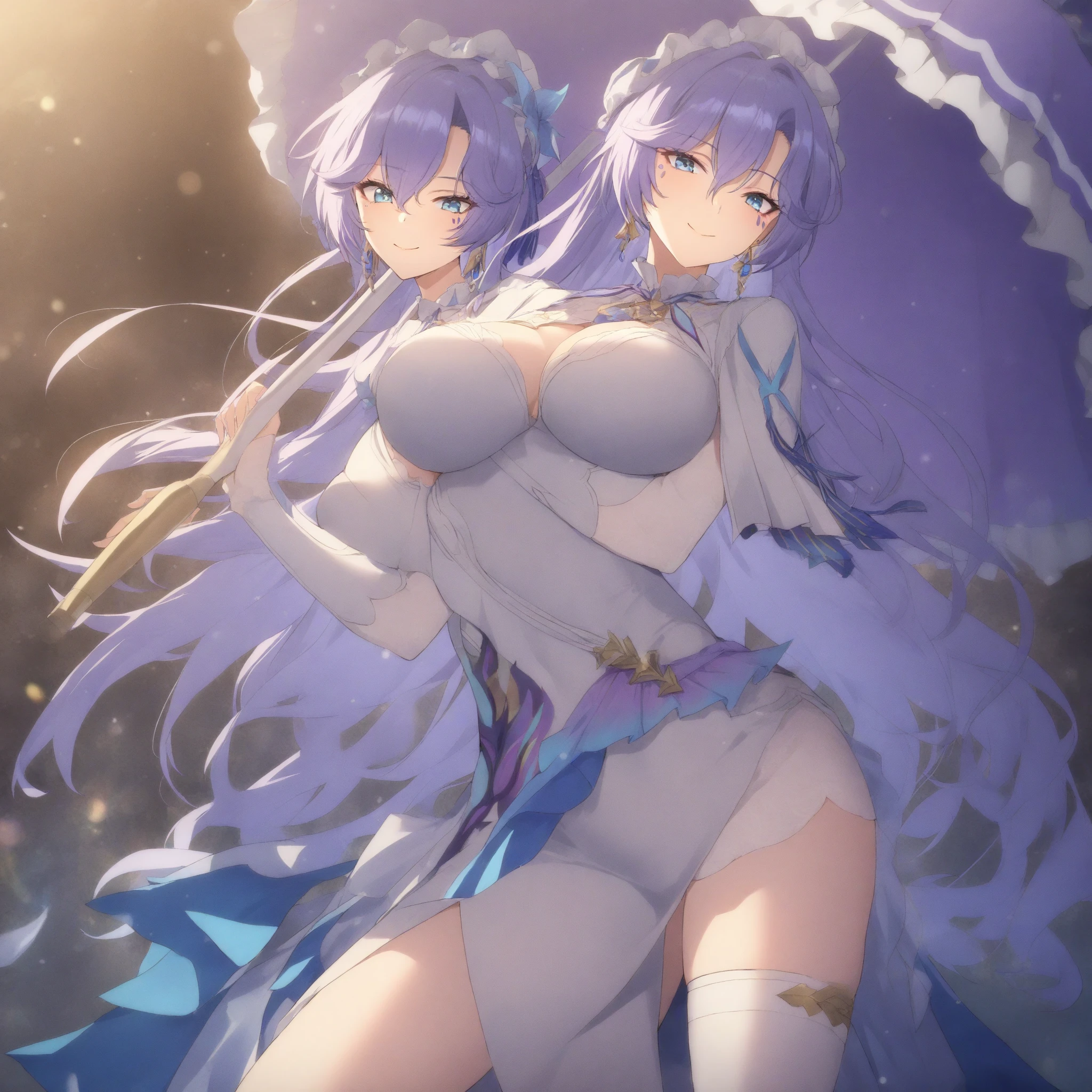 (Masterpiece, best quality), best resolution, (3 heads:1.5), 1 woman, purple hair, wink, conjunctivitis, เClose one eye, Close one eye, be happy, charming, smile, ,  pose, Casual poses, Natural posture, hotel bedroom,DSLR Photos, (8ก, 4K, Masterpiece),(Masterpiece, best quality), best resolution, (3 heads:1.5),Arms separated,arm circle, (Put your hands on your head....), (lower hand on ankle), (lower hand on leg), Full content in the frame, full body view, (four arms),(Multi-arm),(many hands), รูปร่างเพรียวบาง Masterpiece,best quality,best resolution,1 woman,many heads, upper body, รอยsmile, Facing the audience,,simple background,Beautiful face,Beautiful hair,beautiful eyes,beautiful body,Beautiful hands,conjoined twins