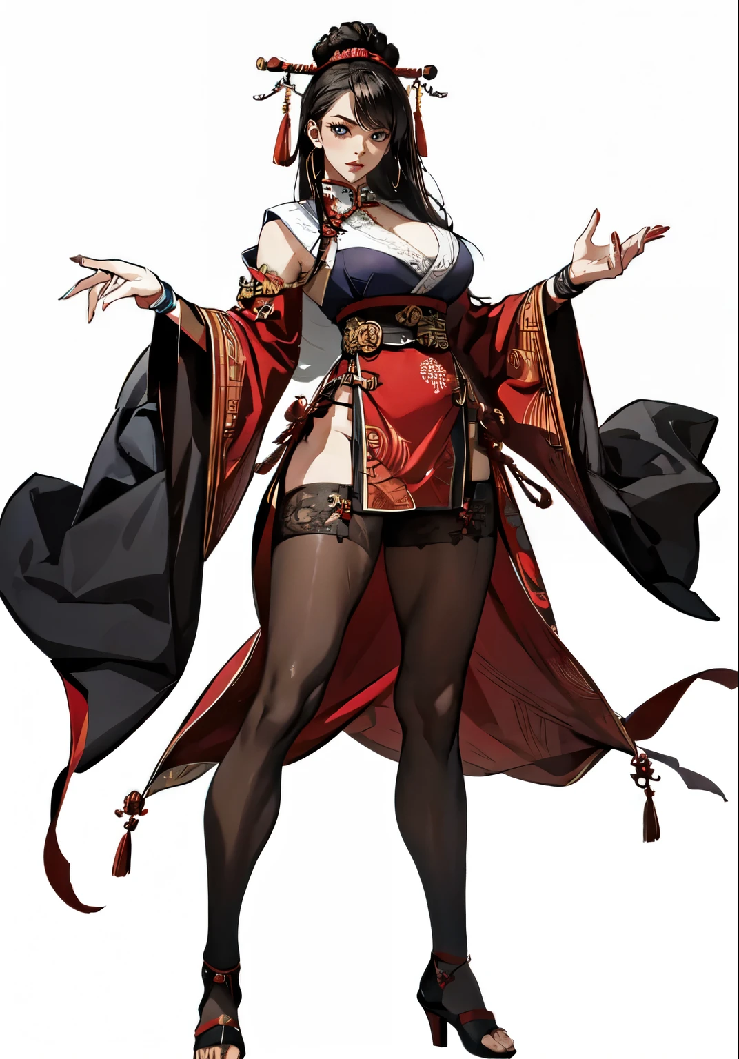 in harmony with the character's orientation, Hand correction to match the image of a hand