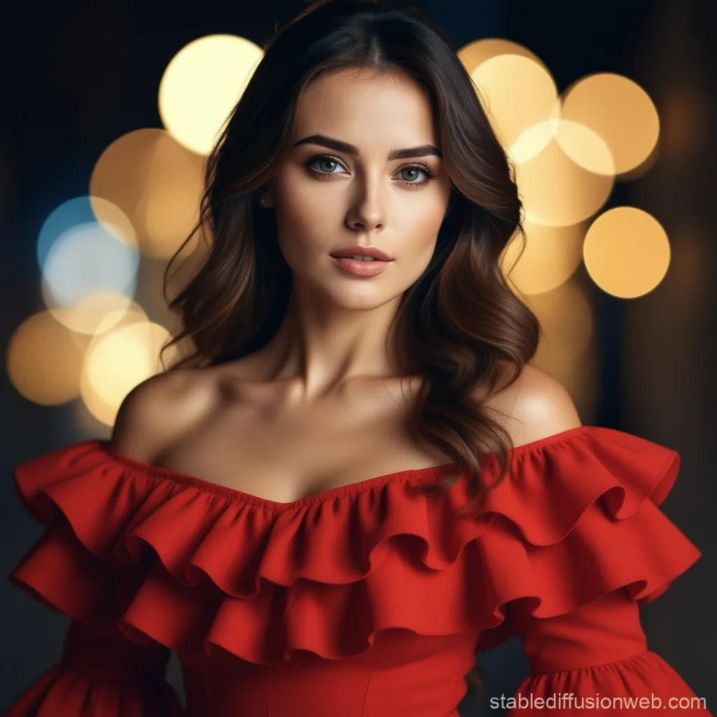 เปลวไฟสีแดงเข้ม