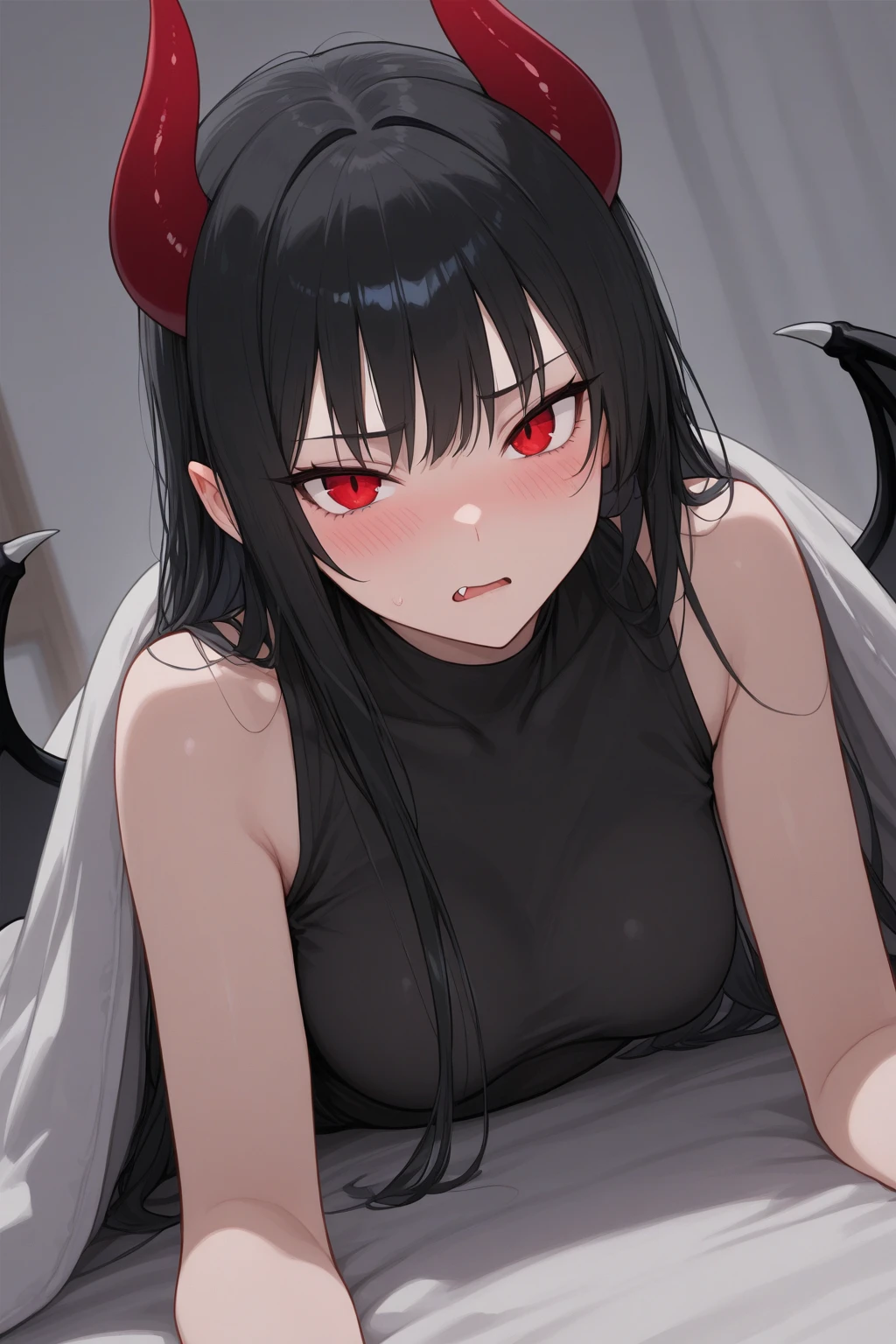 Ravelia_embarrassed_on_bed