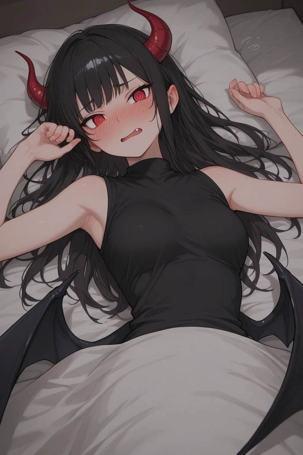 Raveilia_onBack_onBed