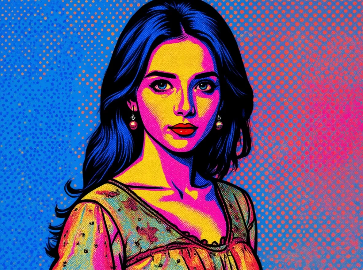 Phòng Nghệ Thuật Pop Art Hiện Đại