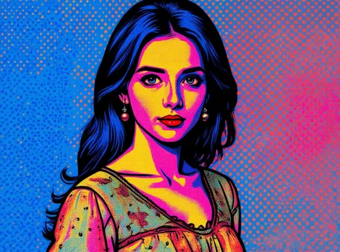 Phòng Nghệ Thuật Pop Art Hiện Đại