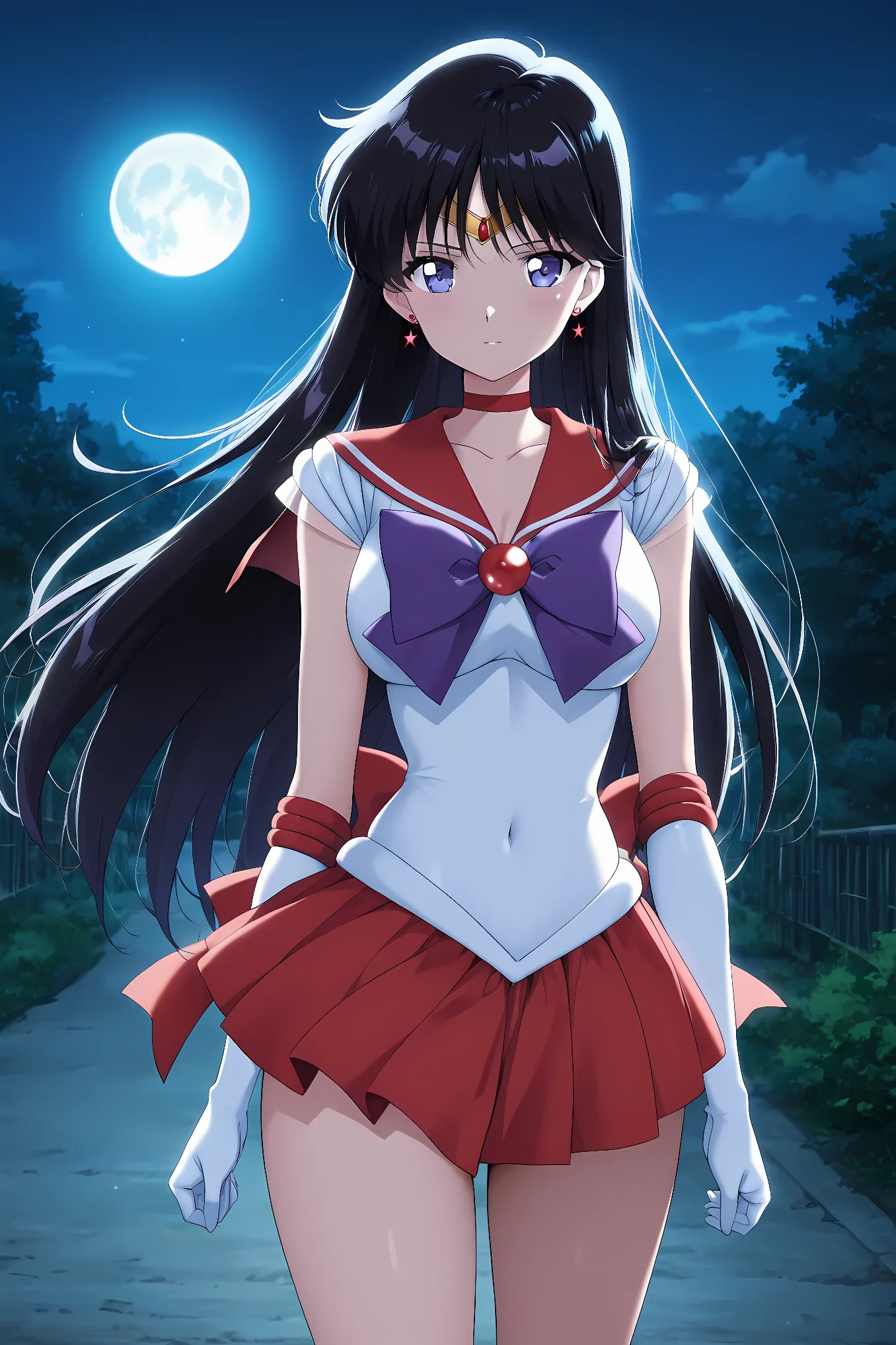 Rei Hino Generador de Sailor Mars Anime