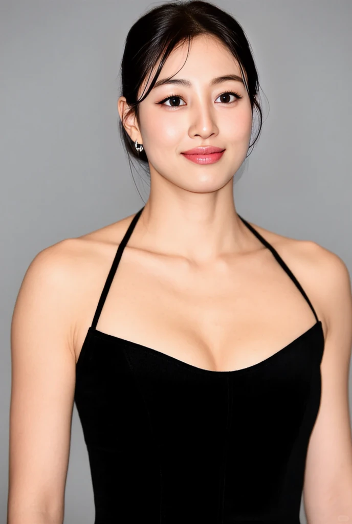 (best quality, highres:1.2), (masterpiece :1.2), 1girl, solo, (looking at viewer:1.8), detailed eyes, medium hair, parted lips, eye focus,
strapless, indoors, bed, ?????????????, 
cowboy shot,