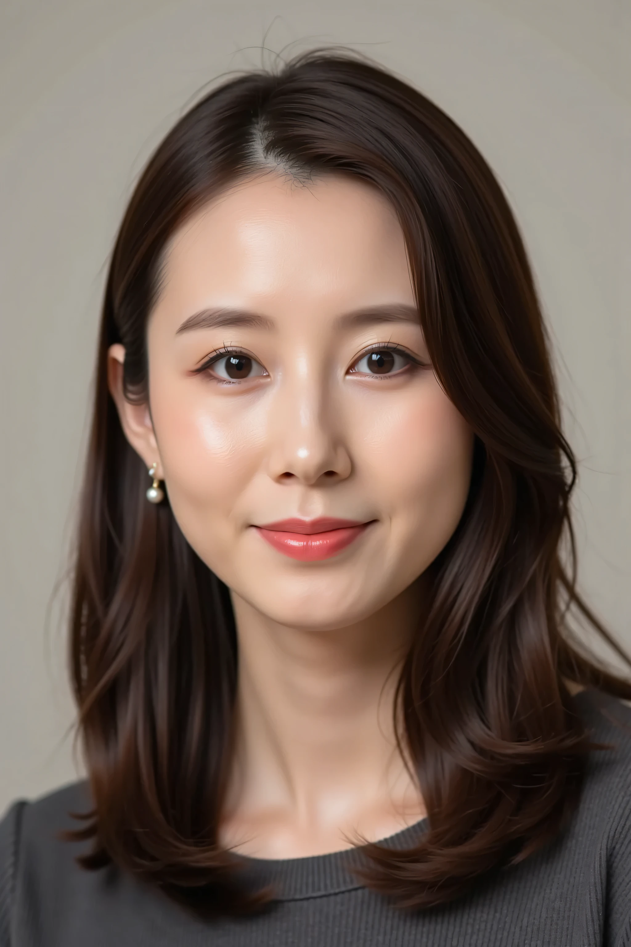 looking at viewer, beautiful skin, beautiful eyes, beautiful face, full make up, masterpiece, Super Details, Best lighting, Realistic and Realistic Pictures, high definition RAW color pictures, slightly smile, brown hair, asian, perfect anatomy, highly detailed eyes, face focus, evening gawn, yuuki,