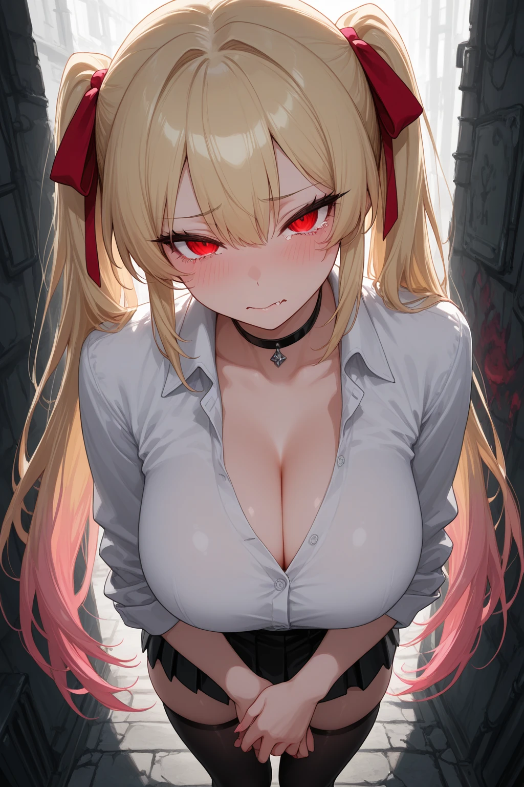 Yukari_alley_teary