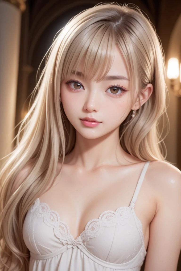 Beautiful silky skin,Smile in the middle,Unparalleled beauty,Extraordinary  beauty,beautifully優しく明るい表情, and refreshing look,A perfect beautiful pretty face is hidden by shiny blonde silky hair,Beautiful facial hair,very cute、beautifully、Sexy young tiny woman, Such a perfect and beautiful pretty face,beautifullyて可愛い大きな澄んだ目　 Body　Upper Body　Sweaty　Big Breasts　Expose　Fluid from nipples　Reverse Rape　Slimy　saliva　Urinating　Watching the audience　Attractive body　Muscular　lure　sweating
