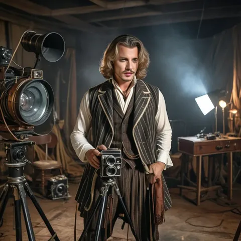 VINTAGE Johnny Depp Face Fusion