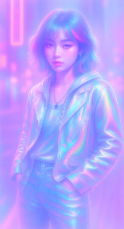 [qwen] Lente de Fantasia Holográfica