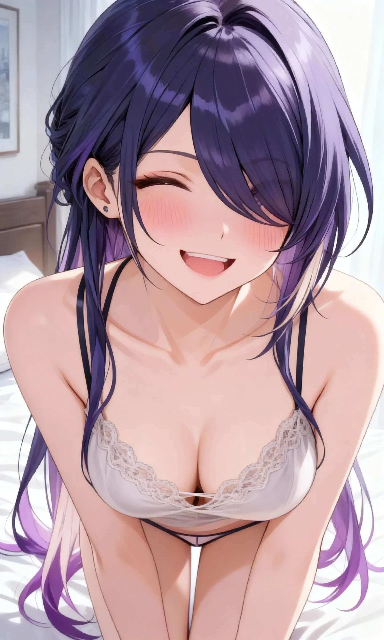 {{{{{16k,Ultra High-resolution realistic romantic growing-up girl's into white ???? photo of a neat virgin girl as pretty as a actress in the romantic flower field at deep night, The way she embarrassed herself is adorable, she transforms into a cute girl of third ranks higher and radiates glowing charm, and give off a sense of ??? appeal, expressing femininity all over her body while being made into an adult, The more shy she is, the smaller and neatly her face becomes}}}}},{{Extremely detailed}},{{{{{dye her cheeks flush and integrated her head pure small, thick lips, Enchanting thick gross idol's Lips}}}}},{{{{{the best glossy bang neat voluminous virgin hair}}}}},{{{{{She's also cute as she gets drunk on aphrodisiacs and alcohol to free herself from shame, get more attractive and smoother her body, The bigger her ???? get, the thinner her ???? waist gets, She's been dating the man she loves for three years, but she hasn't lost her virginity, and her ??????? have become large, soft, and cleavage-like as she's carefully rubbed them, She's trying to make a cleavage with her hands over her growing ????, but even before that, she's got a beautiful cleavage}}}}}