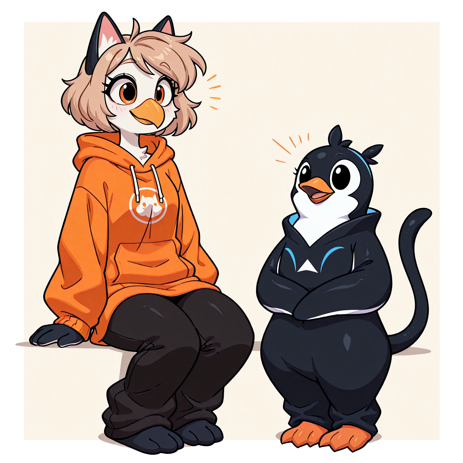 anthro bird, group shot, group, multiple subjects, close up, 5girls, 5girls sinking, wet body, multiple girls, , fill body, , , navel, , bird girl, puffin girl, lush, close up, lesbian, yuri, hair, blush, close up, hair ornament, hair flower, quicksand, sinking, ((detailed fur)), ((detailed shading)), ((beautiful render art), , sad