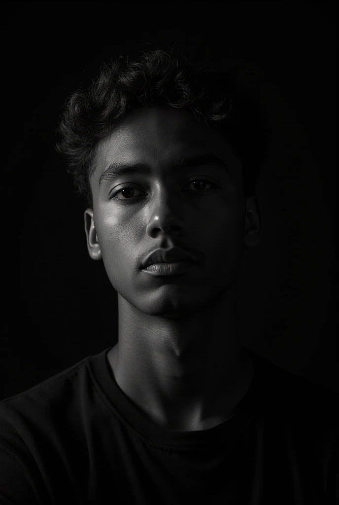 The image presents text about an artistic portrait, describing the composition and creative intentions behind its creation, in order to create an iconic portrait.

The visual composition is centered on the text, that describes the specifications and the purpose of the portrait, indicating elements such as style "Platon", an absolute black background e iluminação com "ring flash". The layout of the text suggests a prompt format for artificial intelligence, with a "Prompt" that details the instructions. The elements are arranged to provide information about the creation of an image, directing the gaze of the text reader for the description of the intended portrait.

key elements are described in the text. O retrato, supposedly of a young man, section focuses on your face, with emphasis on lighting, who reveals details with hyper-realistic clarity. artificial intelligence prompt The description emphasizes the direct view of the subject and their presence as the central point of the photograph. The portrait is indicated as an example of minimalism and psychological power.

The artistic medium is the result of the execution of Midjourney, that integrates the description of the portrait, possibly combining elements of painting and digital photography. The reference to style "Platon" suggests an inspiration in portrait photography, emphasizing the lighting and the minimalist composition. The parameters indicated at the end of the text indicate the proportions (1:1), the style and the absence of a background, influencing the final result.

The setting is implicit in the description of the photograph: an absolute black background, with ring flash lighting, highlighting the subject's face. The absence of background elements reinforces the intended minimalism, directing the entire attention to the subject. Lighting is described as crucial to reveal details and create a halo effect, intensifying the focused atmosphere and psychological depth of the portrait.