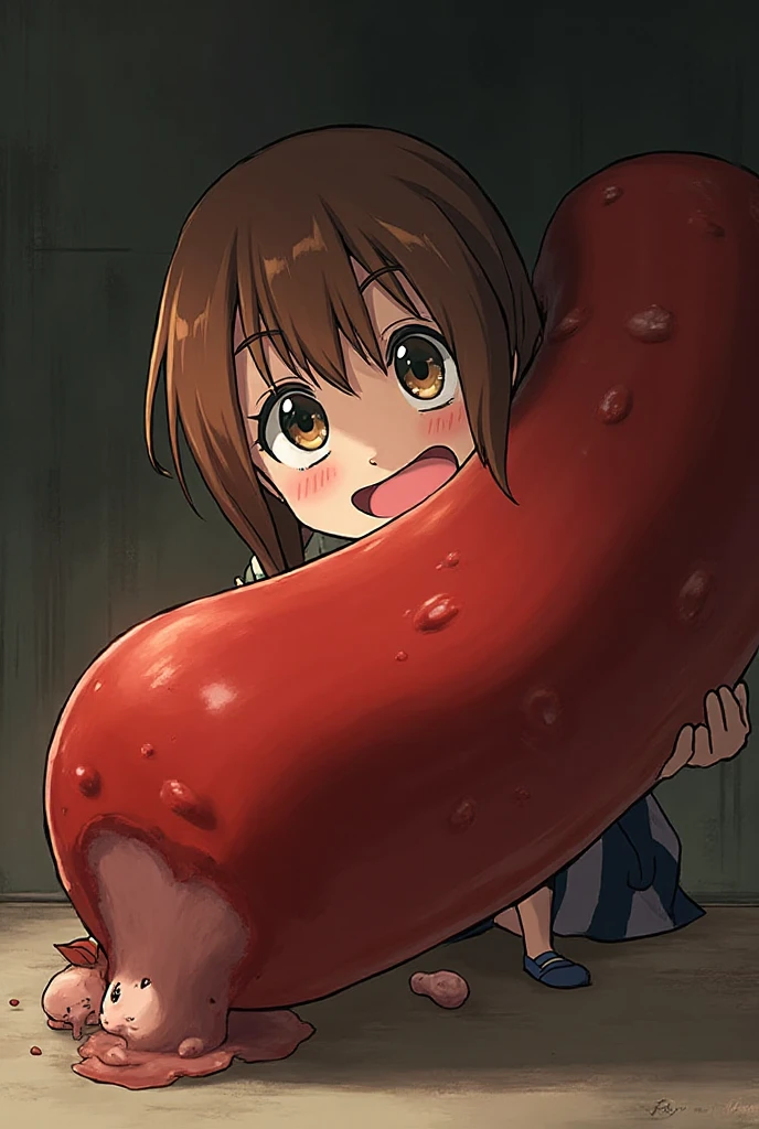 (NSFW:1.3), No modification, Super Detailed Game CG, (High resolution:1.1),(absurd:1.1), highest quality, 超High resolution, highest resolution, very detailed, anime, 1 girl, Brown_hair, short_hair, Brown_eye, blush, serafuku, light blue skirt, 前hair, (small breasts:1.1), Liar, wide open legs, raised my feet, half undressed, wet clothes, wet body, Sweat, embarrassing, blush, cleavage,  octopuses, sunlight, tentacle, (raped by tentacle:1.2), restraints, spread your legs, (Vaginal with tentacle inserted:1.4), Creampie, brain out, euphonium