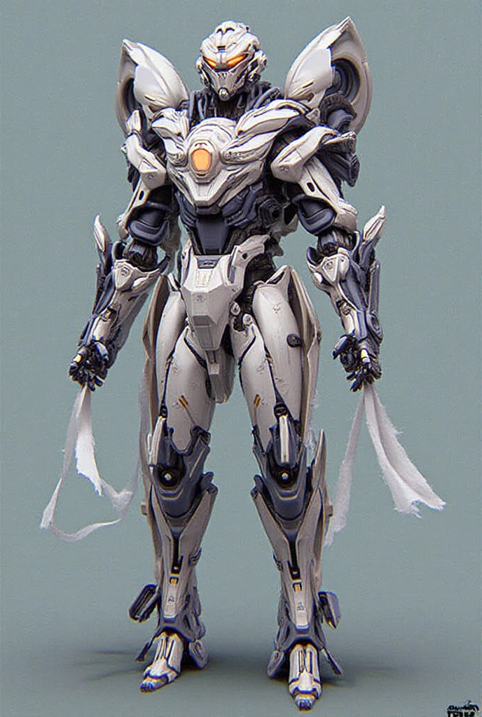 (full-body shot:1.5), (full view:1.5), personification,Pure black background, A white and gold rooster mecha stands on the ground,Get into a fighting stance,Exquisite white glass mechanical armor, Metal mechanical mask, Precision luminous electronic eye,(The internal structure is complex and precise:1.2), Exquisite and complex golden mecha texture, (gold mechanical thread:1.2), (Well-designed, high detail, masterpiece, best quality, ultra high definition, Sharpen details, ,metallic feel),New Jersey RS
