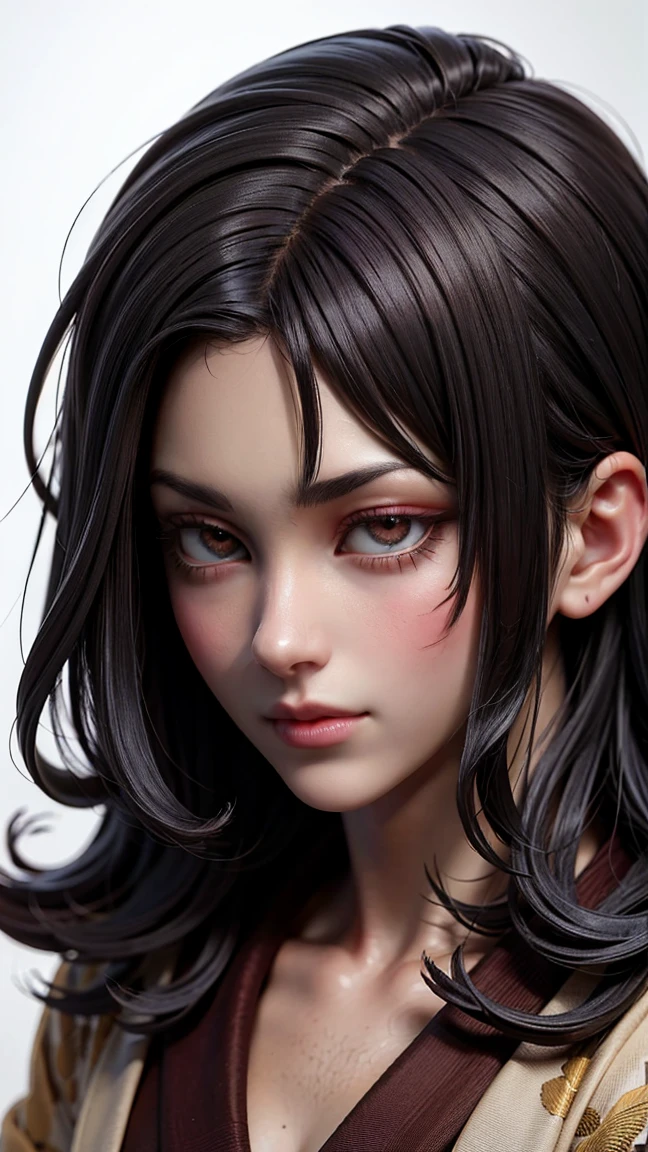 (((masterpiece))), (((best quality))), ((ultra-detailed)), (highly detailed CG illustration), Boa Hancock, (:1.4), (masterpiece:1.5), Detailed Photo, Sexy, (Best Quality: 1.4), (1girl), Beautiful Face, (Black Hair, long Hair: 1.3), Beautiful Hairstyle, beautiful detail eyes, (realistic skin), beautiful skin, absurd, attractive, ultra high resolution, high definition, ( aroused:1.5), Pinkish white skin, cool white light, sexy pose, Beautiful , white background, pink soft white light, Wear a white tank top, (:1.8), (zombie girl:1.6), (breeding:1.6), (cute dead girl:1.5), (deadly eyes:1.8), (Eyes without sparkle1.7), pale skin, dead body, no life, (lifeless:1.5), (Wounds on the body:1.6), (dribbling:1.5), (red blood on body:1.3), (Bruise on the body:1.4)