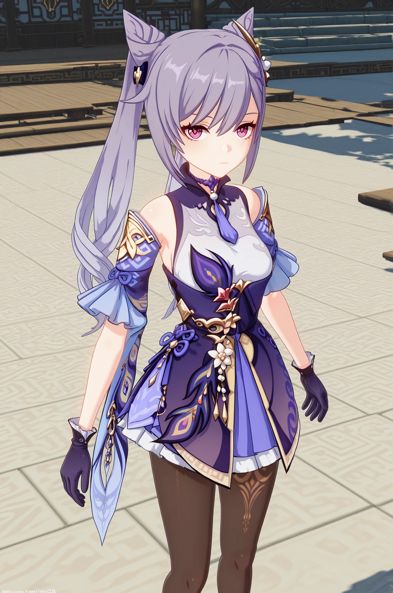Character (honkai) (star rail) (ruan mei) (dynamic pose) (perspective angle)