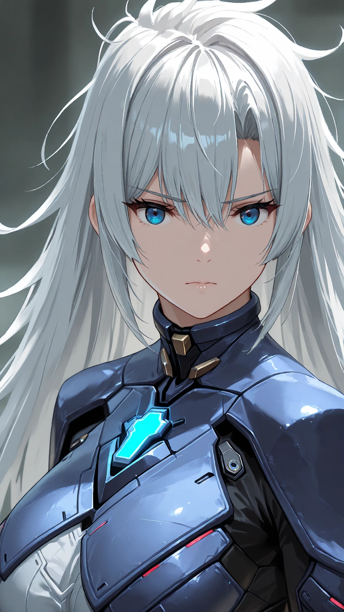 (vladilena milize)), gill support, poker face, long hair, grey hair, grey and sliver eyes, (bright and beautiful eyes), blue headwear, blue jacket, jacket, military, military hat, white shirt, military uniform, peaked cap, hat, blue skirt, background in the war fire, eye-level,((above--view, fisheye, face-close-up, focus on face)), (anime AND realistic style:0.7:0.3), cinematic lighting, ray tracing, (face detail), ,(lens flare:0.8), ((masterpiece)), ((super detail)), (high details), (high quality), best quality, textured skin, accurate