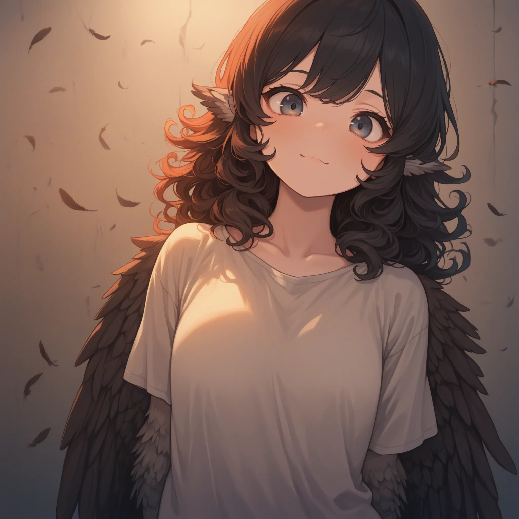 变身为鹰身女妖