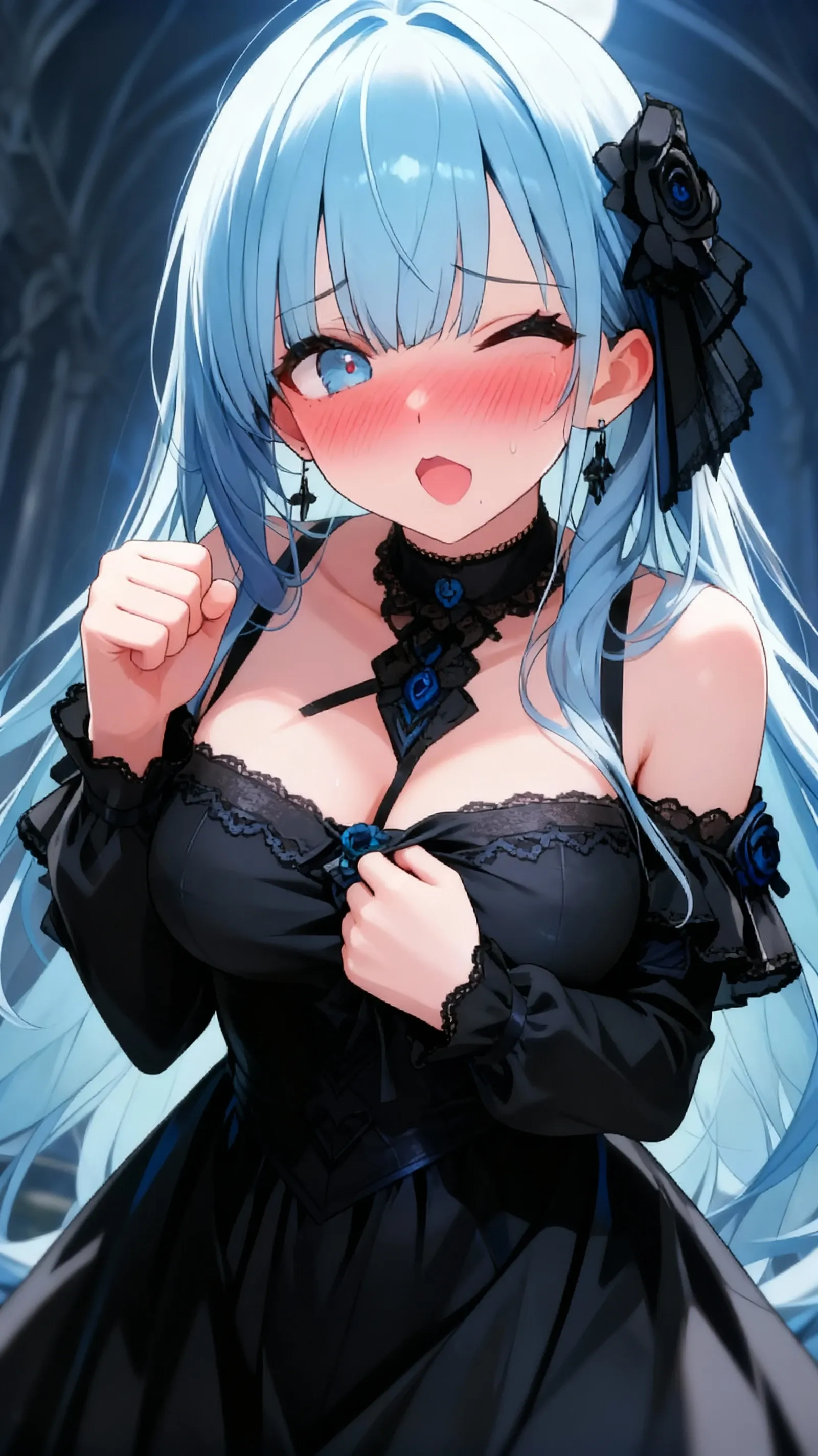 1girl in, hair bobbles, a 15 years old girl, Beautiful and Delicate Face, Stereograms, Exact ratio, Japan Person Model, fair white skin, Best Quality, 8K, Super Detail, Authentic Skin, Skin Details, Beautiful eyes, Slimed, Atmospheric perspective, MASTERPIECE, Full of embarrassment, anaglyph, solid circle eyes, ear blush, surrealism, drop shadow, Perfect Hands, Perfect Legs, Japanese Girl, Beautiful Hair, , , , CLOUDY LIQUID, ,  in , smiling eye, smile, POV,  Out,  on Face, ,  in Face, , Morgan