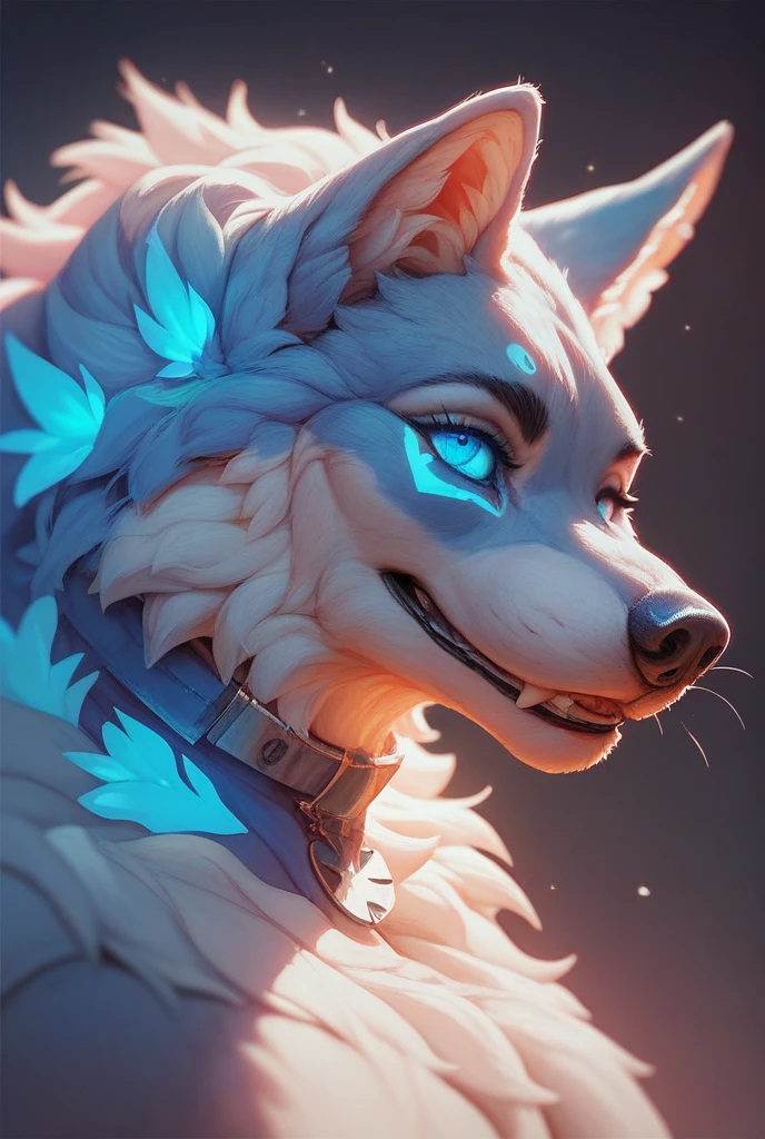 anthro, (wolf), ((black fur)), ((white hair)), white star shaped marking on nose, standing, solo, blue eyes, ((white canine )), knot, ((white )),  focus, crotch shot, black pupils, photorealism ,by zaush, by ruan jia, by jay naylor, by nuzzo, by disney, by pino daeni. (4k), HD, quality, looking , black pupils, photorealism , bedroom setting, night time, (4k), HD, quality