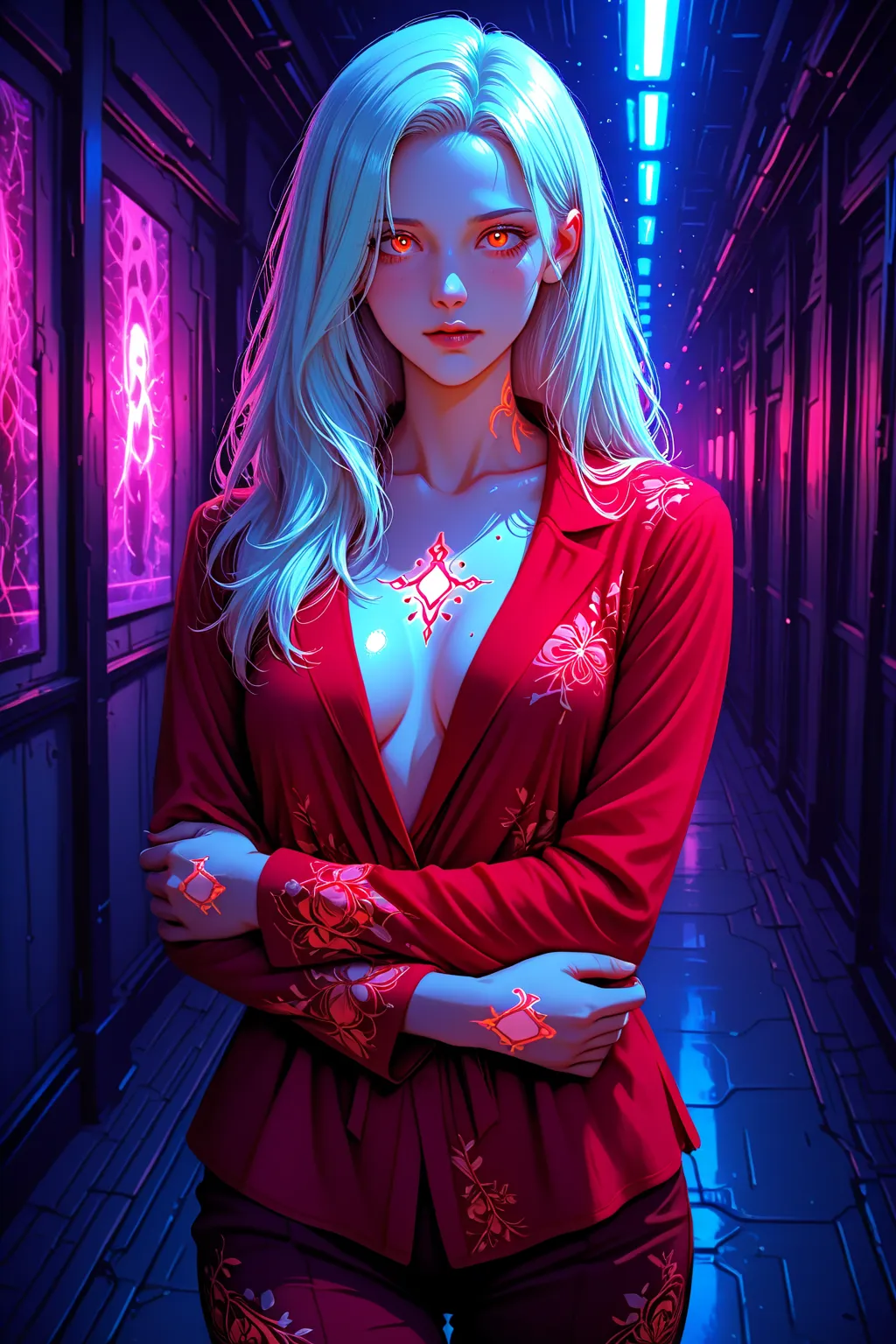 Cyberpunk Anime Portrait Generator