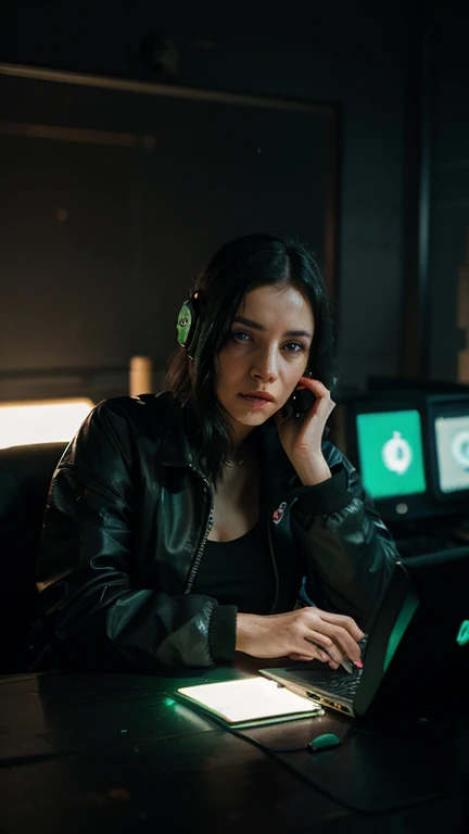 Uma garota de 16 anos, hacker and rebel technology expert who fights against oppressive systems and for freedom of information.
