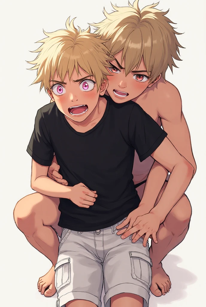 Top quality, movie quality, 2 boys (10 years old), in the bedroom, gay, boy's  inserted into boy's ,  overflowing from the ,  expression, sweat, sexy atmosphere