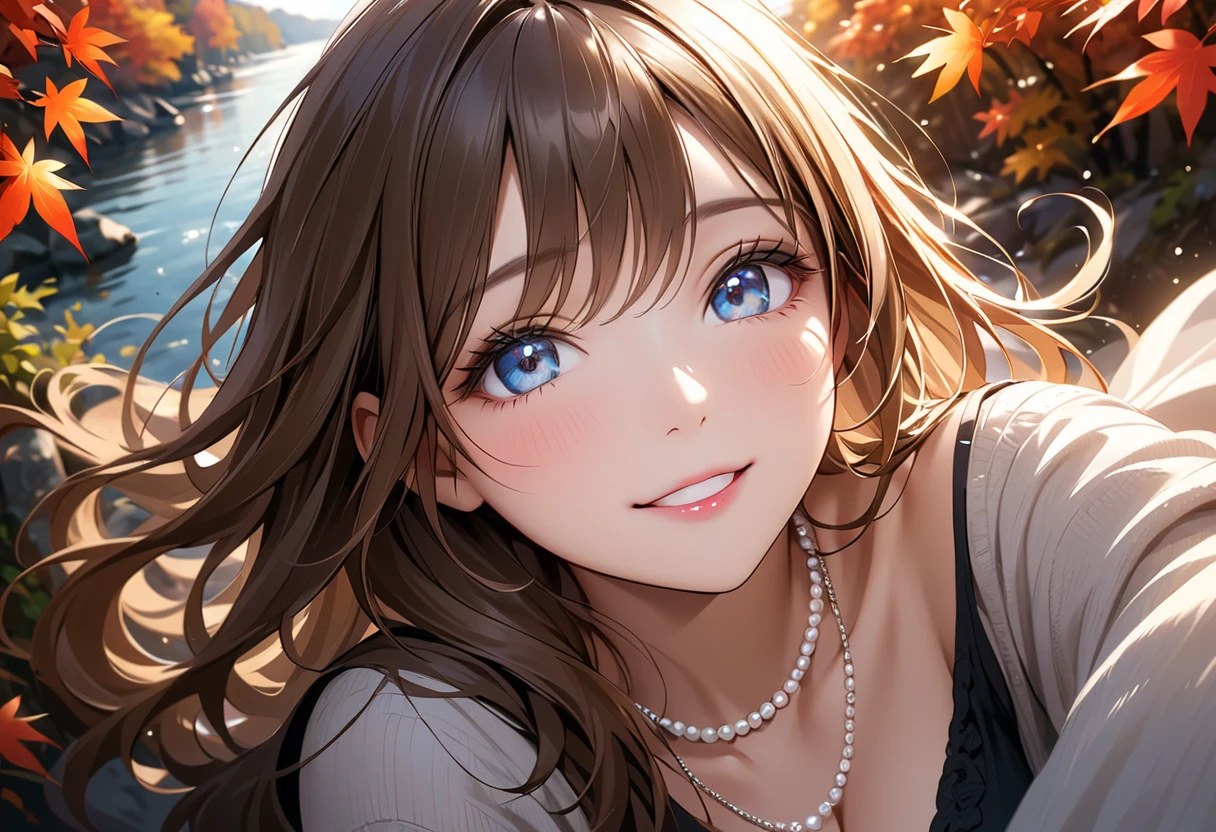 (8K, Best Quality, masutepiece:1.2), (Realistic, Photorealsitic:1.37), Ultra-detailed, 1 girl,Cute, Solo,Midnight,Beautiful detailed sky,Detailed Cafe,Sitting,Dating,(nose blush),(Smile:1.15),(Closed mouth) Small breasts,Beautiful detailed eyes,Floating Hair NovaFrogStyle,Pink dress