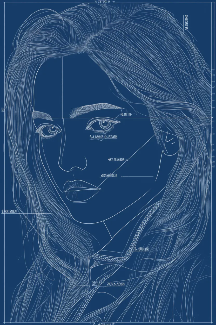 Портрет по чертежу