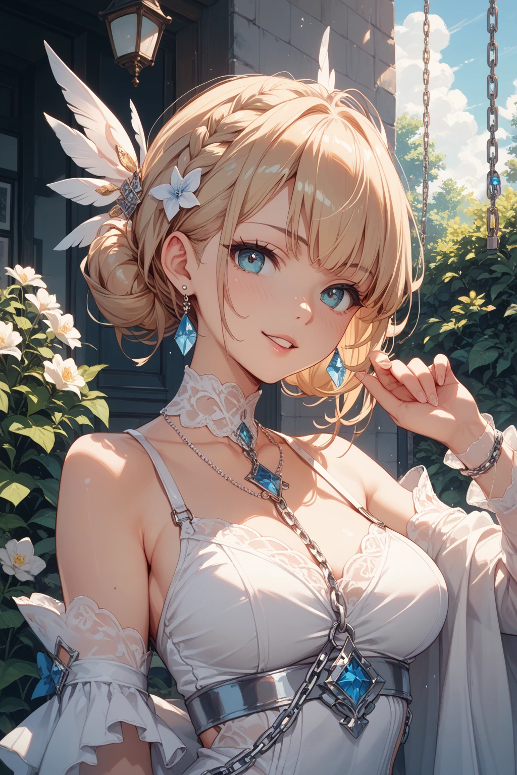 I want you to put together a logo visual with the name of SIAM VIBES with the icon of a modern minimalist cat silhouette in a color palette in cream tones, beige and a touch of modern accent.