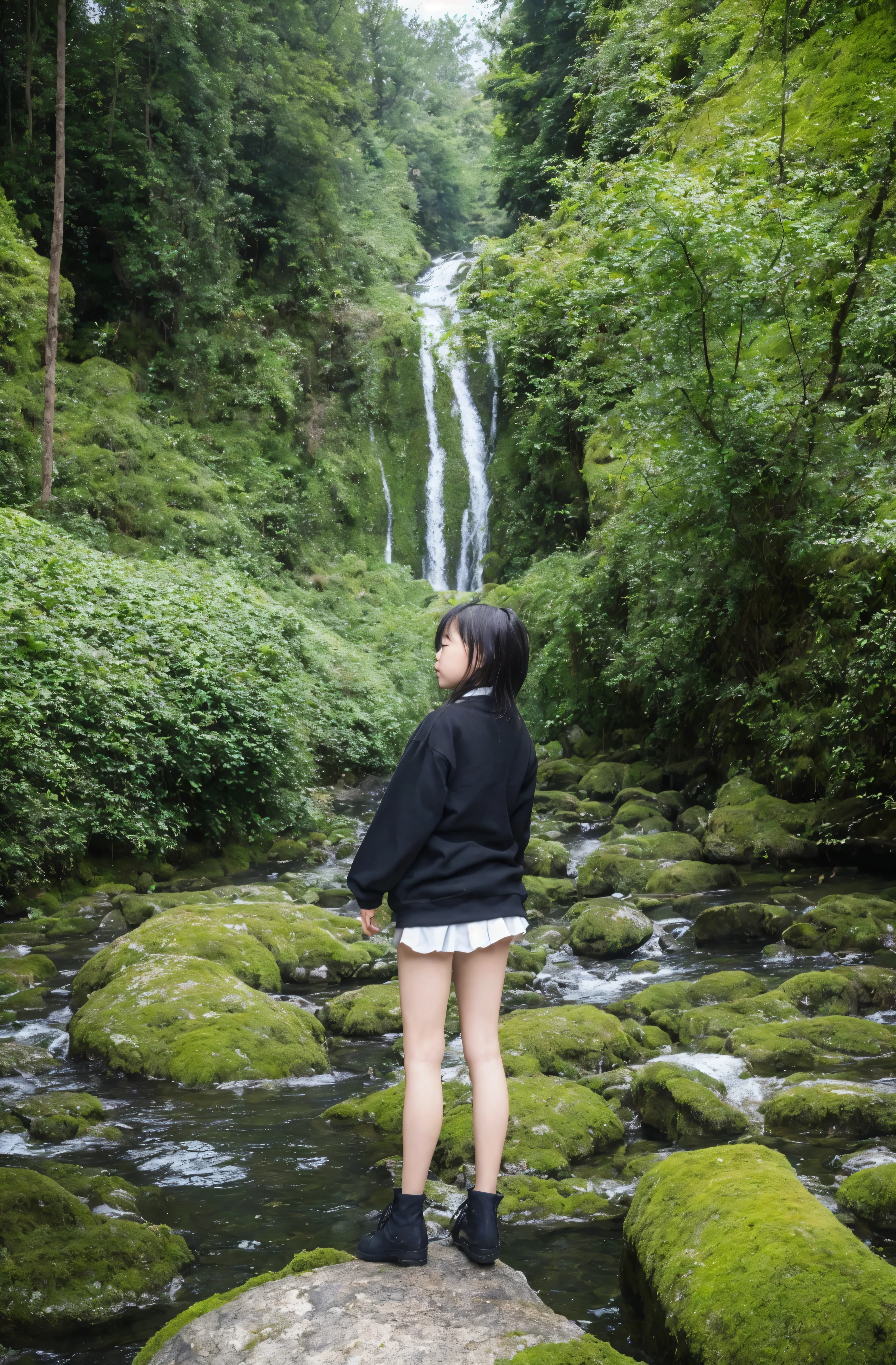 16 kg,20 years old,40 denier,4K,8k,(:0.5),(:1.5),cute girl,かわいいyounger女の子,slender,(slender:1.5),short,skinny,(skinny:1.3),slender body,younger,(younger:0.4),knee-length skirt,Blazer Uniform,Hairpin,holding my penis in my mouth,realistic with a full body crouching,in the skin There is a large amount of semen all over the body,masterpiece,sitting on a park bench,small breasts,flat chest,Made in Japan,Smile Yan,Narrow Shoulder,very thin,has a large amount of semen on her face,(I'm wearing black tights:1.5)