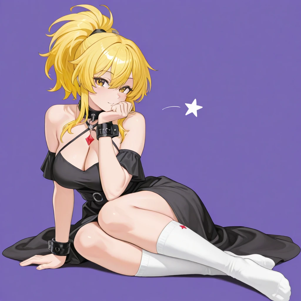 Kagamine Rin is、very large areola、、Holding your feet with your hands、hold one's leg with one's hand、raise your legs