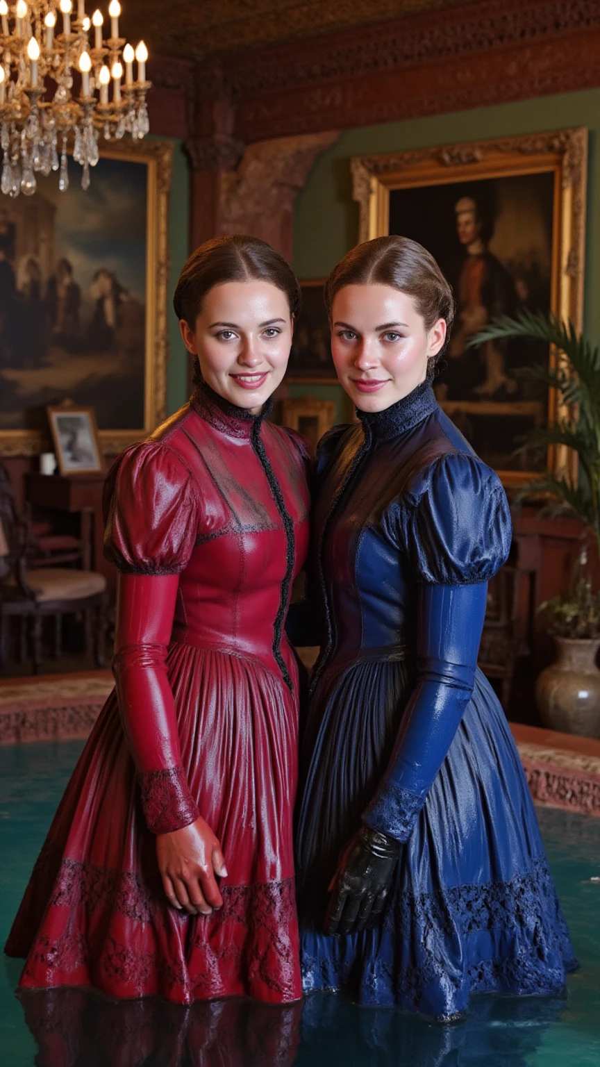 Cindrella being scolded by stepmother