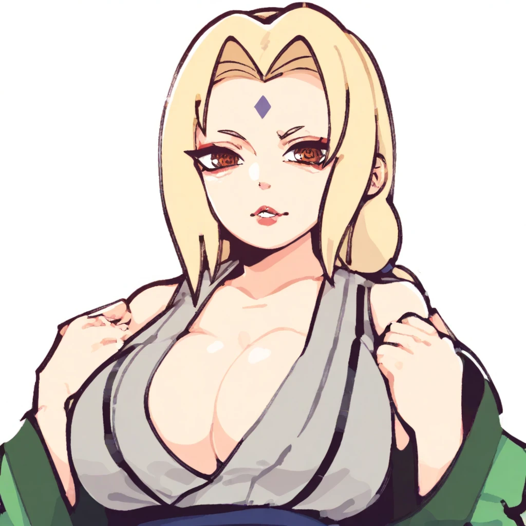 score_9, score_8_up, score_7_up, score_6_up, score_5_up, score_4_up BREAK dvmg, tsunade \(naruto\), <lora:devmgfPDXLv0.91tx1-000005:1>