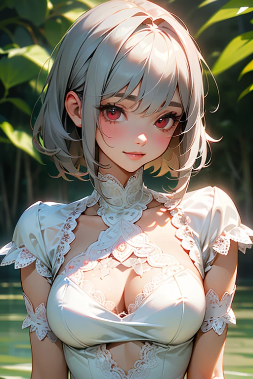 (masutepiece),Best Quality, Expressive eyes, Perfect face, 1girl, tiny chest、good , Beautiful, Gorgeous,Anime,girl,Lola, Floating clothes,W sitting, W sitting on ground, Ground Leg, Short hair, Kindergarten clothes、Hands on , put hands on the hip,  （boy's , , fascinated by boy's penis,bukkake,facial:5.8）、 (:1.1), (facial :1.8), ( on body:1.1), ( on :1.1),