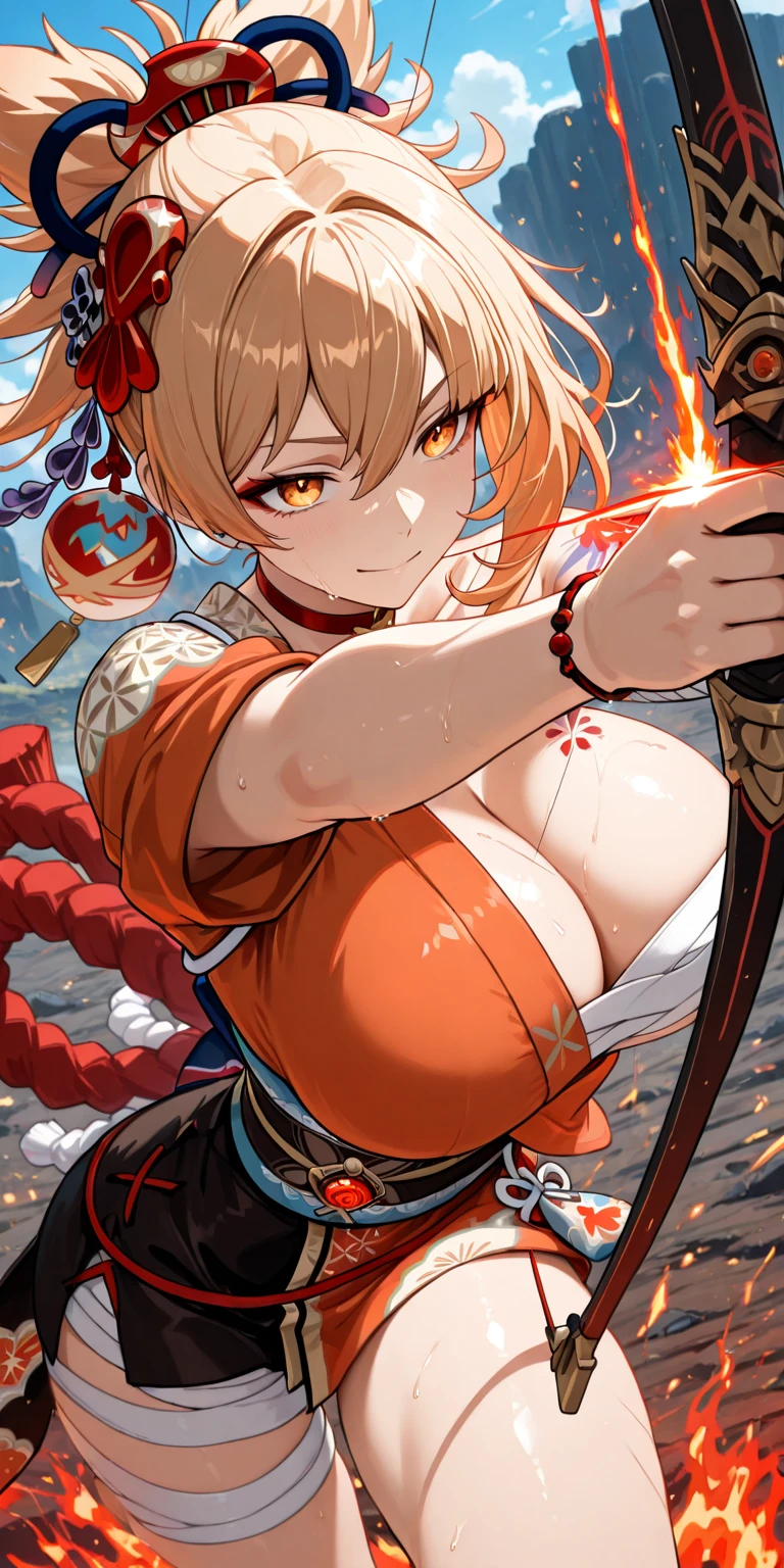 Field with beautiful flowers (close-up cleavage), meditate, Zazen, A meditative (Chinese landscape painting), (ink and watercolor painting), (8k wallpaper), (Light and Shadow Effect), rendering by octane, White balance design, Extremely detailed image representation, Wide angles, depth of fields, masterpiece, realistic, beautifully portrayed, a detailed, accurate, Masterpieces, masterpiece”