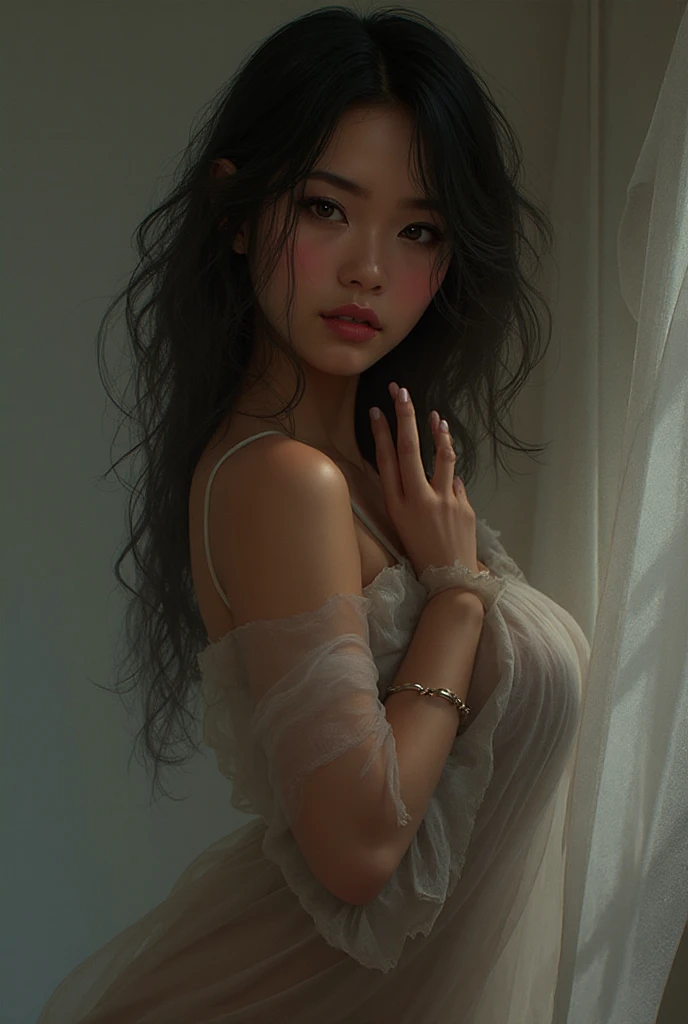 2.5d , outdoor, daytime, in the flower garden