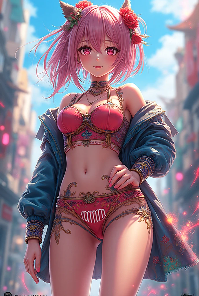 best image quality, masterpiece, super high resolution, (fidelity:1.4), dim, darkness, despair, movie, tears, teardrops, (torn clothes:1.5), (wet clothes:1.4), ???? shoulders, real rain, wet hair, official art, unity 8k wallpaper, ultra detailed, beautiful and aesthetic, masterpiece, best quality, (zentangle, mandala, tangle, entangle), (fractal art:1.3) , extremely detailed, dynamic angle, cowboyshot, elegant, a brutalist designed, vivid colours, romanticism, atmospheric, ??????? of musical notes, streaming musical notes visible. (masterpiece, top quality, best quality, official art, beautiful and aesthetic:1.2), (1 no gender male:1.3), extremely detailed,(?????? tattoo), transparent top clothing, (fractal art:1.1),(colorful:1.1)(lingerie:1.3),highest detailed,(zentangle:1.2), full body, (abstract background:1.3), (shiny skin), (many colors:1.4), ,(earrings), best quality, ultra-detailed, super detailed skin, cute, extremely detailed, 8K, solo, single, dynamic angle, beautiful shemale, belly button, blash, smile, uncensored, motion, navel, croptop, two-tone hair color, HDR, wind, perfect hand, active, ART STYLE